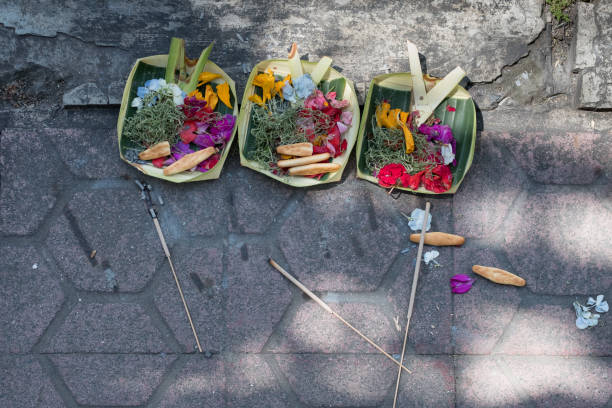 istock Offering to Hindu gods, Bali 857294326