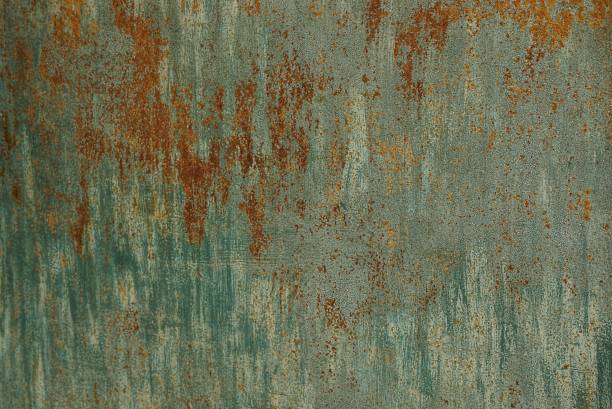 istock colored and rusty iron texture from a fragment of the wall 857308016