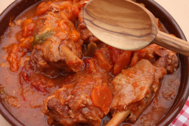 istock Duck fricassee  Duck thigh stew 857309244