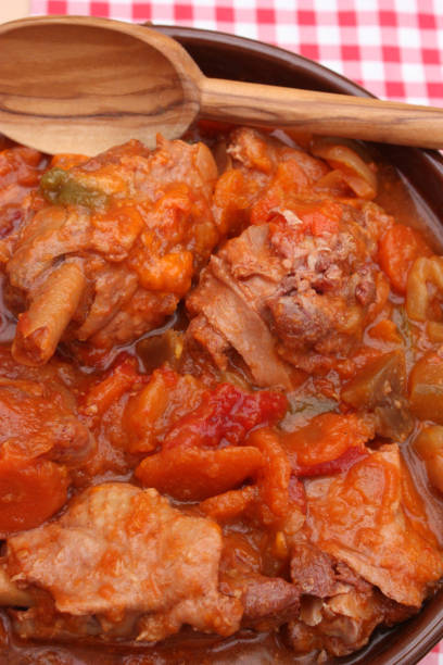 istock Duck fricassee  Duck thigh stew 857309574