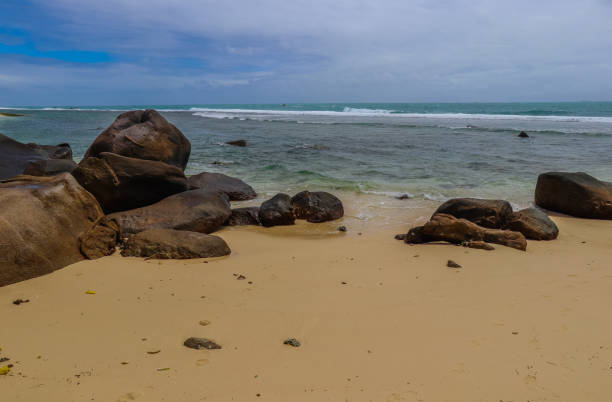 istock Anse Nord D'Est beach. Mahe Island. Seychelles 857312234
