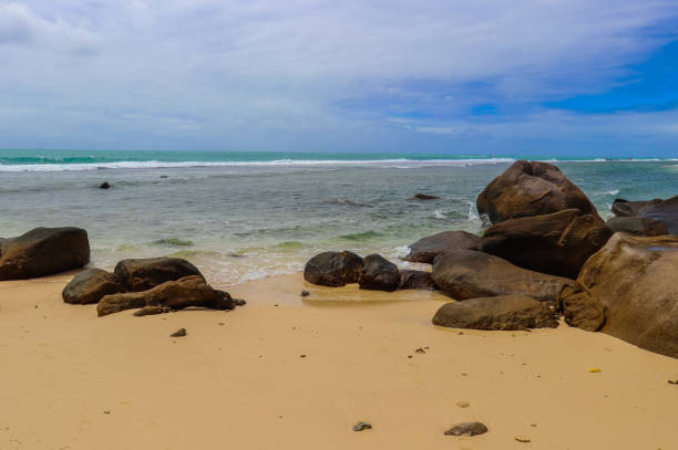 istock Anse Nord D'Est beach. Mahe Island. Seychelles 857312572