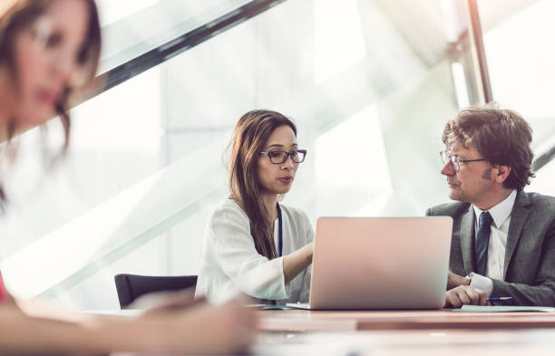 istock Business People Working on Laptop 857323654
