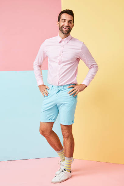 istock Carefree dude in shorts 857348702
