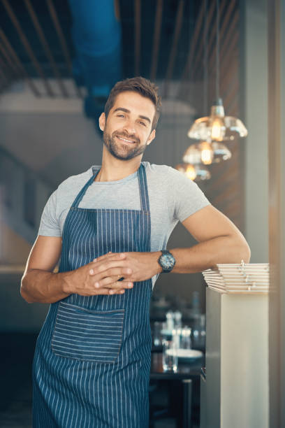 istock He's everything you'd want in a great barista 857354986