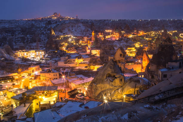 istock General view of the Cappadocia at night 857370896