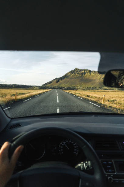 istock Road in mountains in Iceland 857370912
