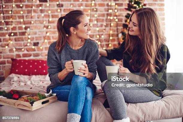 Woman Consoling And Supporting Her Friend Stock Photo - Download Image Now - Friendship, Coffee - Drink, Domestic Life