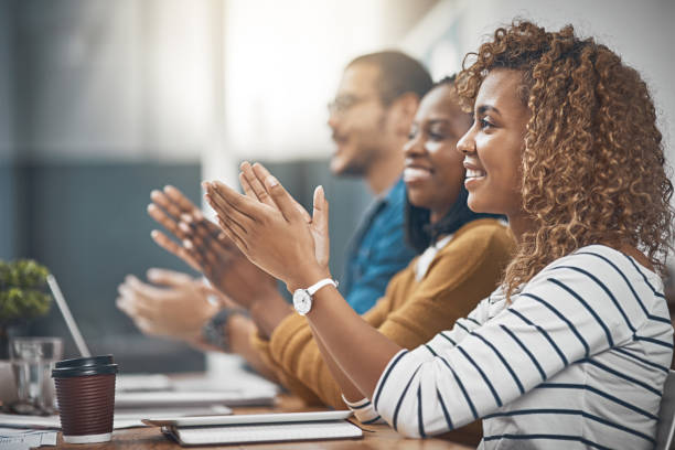 istock That's what you call a good meeting! 857378016