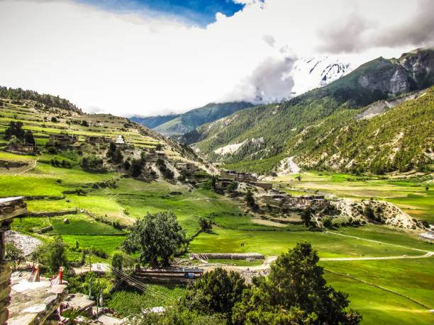 istock Trekking in Nepal Annapurna circuit and base camp 857392492