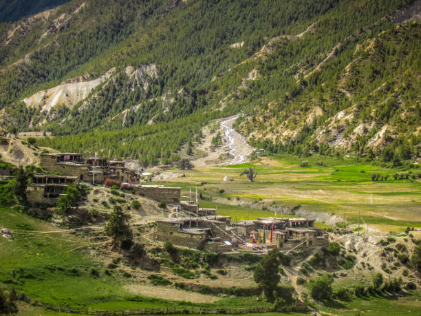 istock Trekking in Nepal Annapurna circuit and base camp 857392530