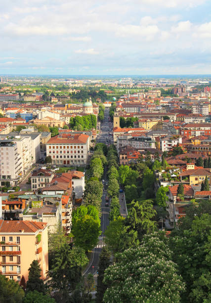 istock Bergamo lower town, Italy 857406894
