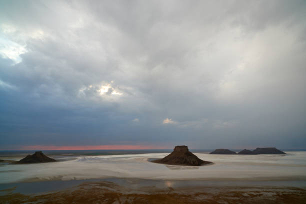 istock On the Ustyurt Plateau. Karyndzharyk hollow. 857415166