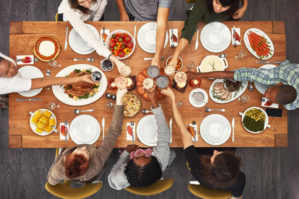 istock Good food is even better with good friends 857444964