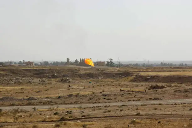 Baba Gurgur is the biggest oil field in Iraq