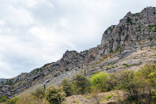 istock view of old rocks at Demerdzhi Mountain 857477092