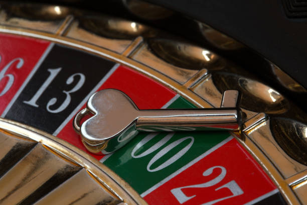 istock A small key on the roulette wheel 857477806