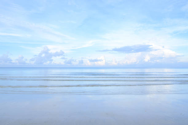 istock Beautiful beach and sea. 857482376