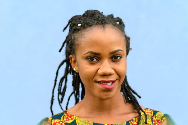 istock Thoughtful young African woman biting her lip 857486456