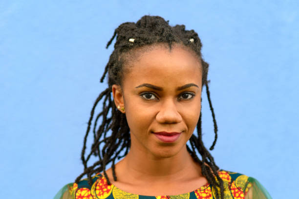 istock Pretty friendly young African American woman 857497968