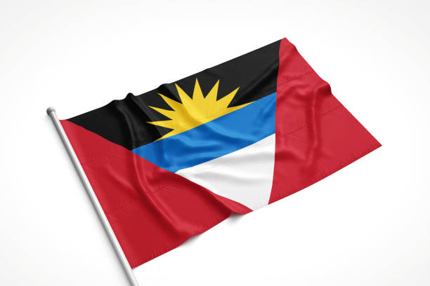 Bandiera Di Antigua E Barbuda Illustrazioni Foto e Immagini Stock