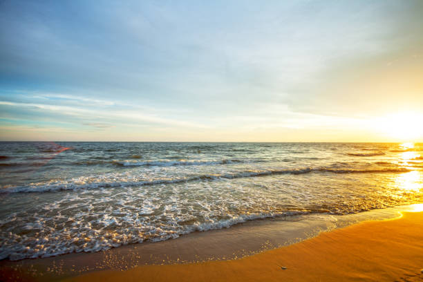 istock Sunset at Rayong coast and beach 857501888