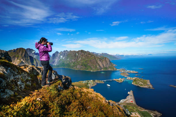 istock Nature photographer Norway Lofoten archipelago. 857505764