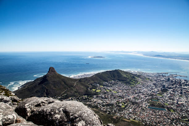 istock View over Lion's Head and Robben Island 857518852