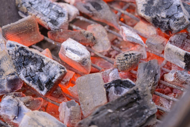 istock Burning coals for cooking food 857519618