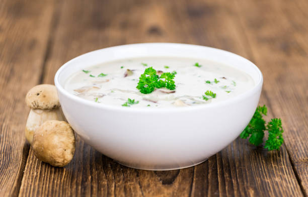 istock Fresh made Porcini Soup 857522118