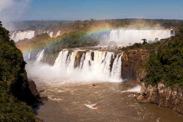istock Rainbow in Iguazu falls national park 857522922