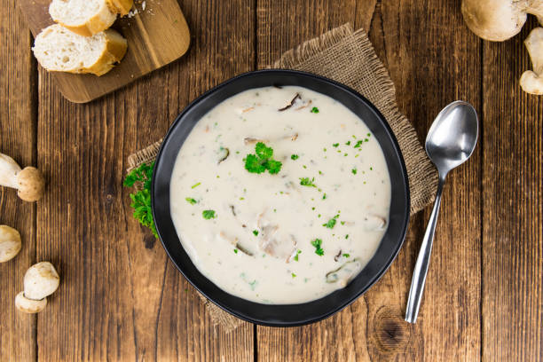 istock Fresh made Porcini Soup 857523114