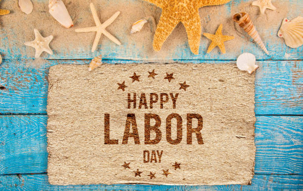 istock Labor day banner, patriotic background 857566226