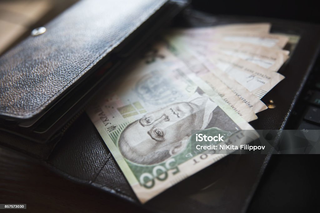 Denaro, Ucraina Hryvnia UAH, - Foto stock royalty-free di Ucraina