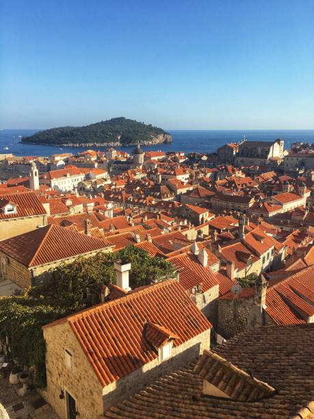 istock Elevated view of Dubrovnik Old Town, Croatia 857577668