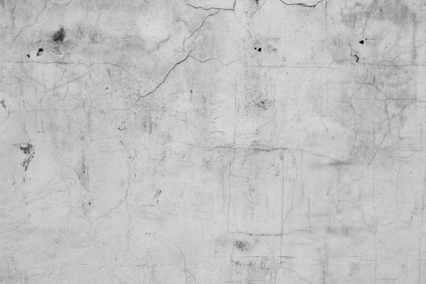 istock Wall fragment with scratches and cracks 857596510