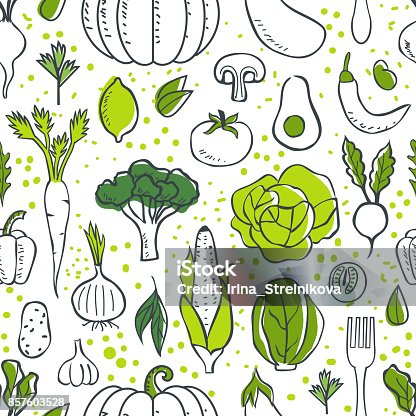 istock vegetables pattern 857603528