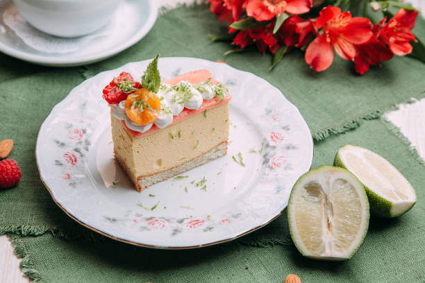 istock desserts with berries and ice cream 857608938