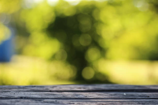 istock background table wooden outdoor bokeh 857617916