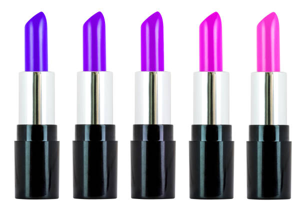 istock set of purple lipstick 857620668