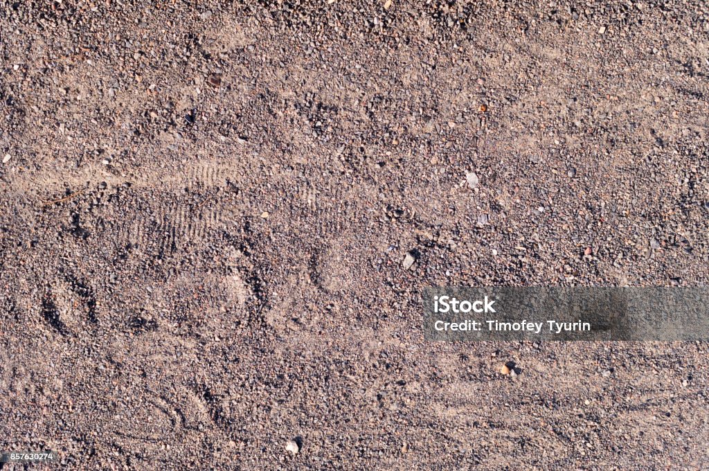 Boot Step Texture Sandy Path With Boot Tracks Background Texture Stock Photo - Download ...