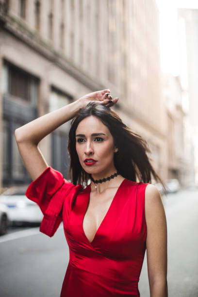 istock Woman walking on the street 857642510