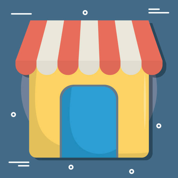 Shop Small Vector 160+ Small Boutique Ideas Stock Illustrations, Royalty-Free Vector ...