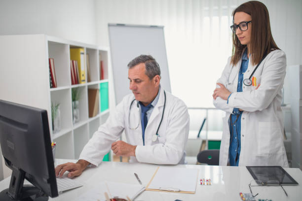 istock Doctors working together in the office 857653188