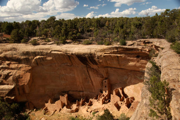 istock Cliff Dwellings and tower house 857663028