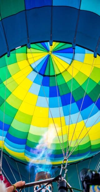 istock Hot Air Balloon Blower On Close up 857667578