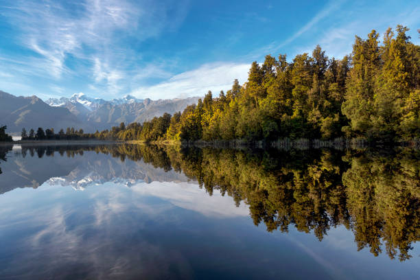 istock The reflection of Lake Matheson 857673460