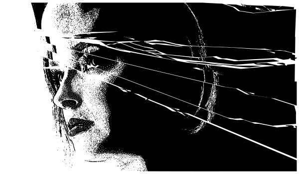 istock Portrait of a woman with Mental health problems 857677950
