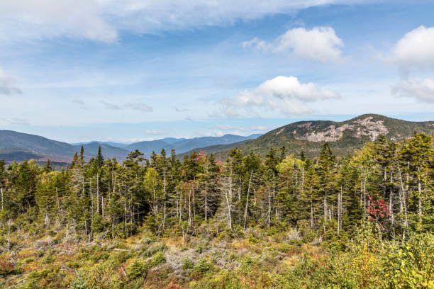 istock view to the white Mountains in New Hampshire 857677998