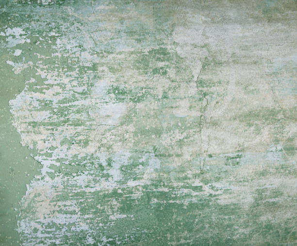 istock Close-up gray grunge old cracked wall texture, concrete cement background 857681956